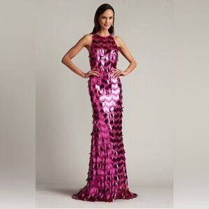 SHO by TADASHI - MADYSIN SEQUIN FRINGE GOWN